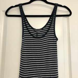 Vince Striped Tank Top